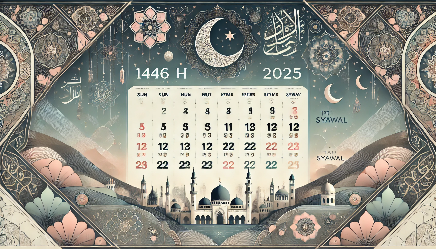Awal bulan suci Ramadhan 2025 diperkirakan akan dimulai serentak antara Muhammadiyah dan pemerintah. (XYZonemedia)
